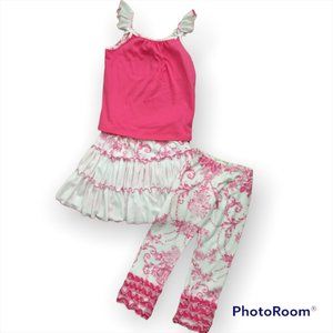 Tralala Boutique Girl’s 3 piece set NWT Size 4T